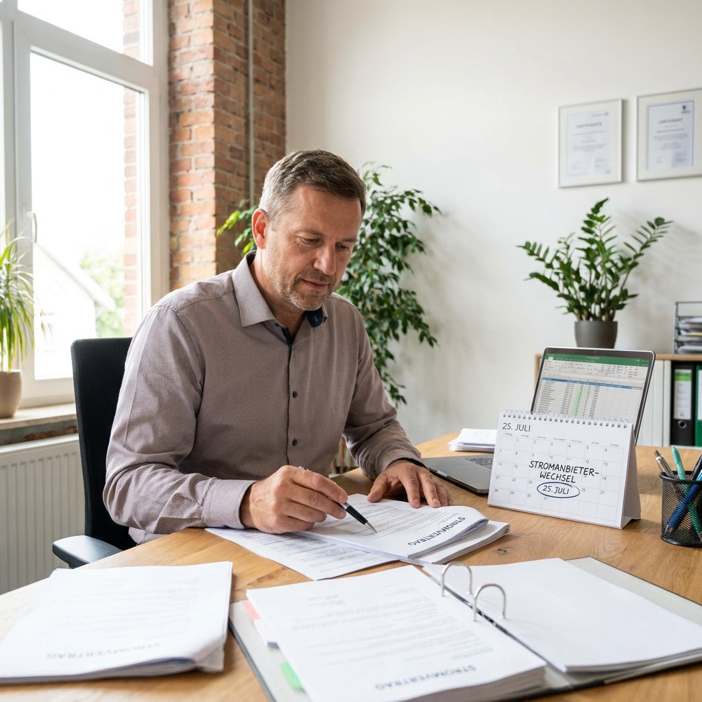 Gewerbestrom Kündigungsfrist